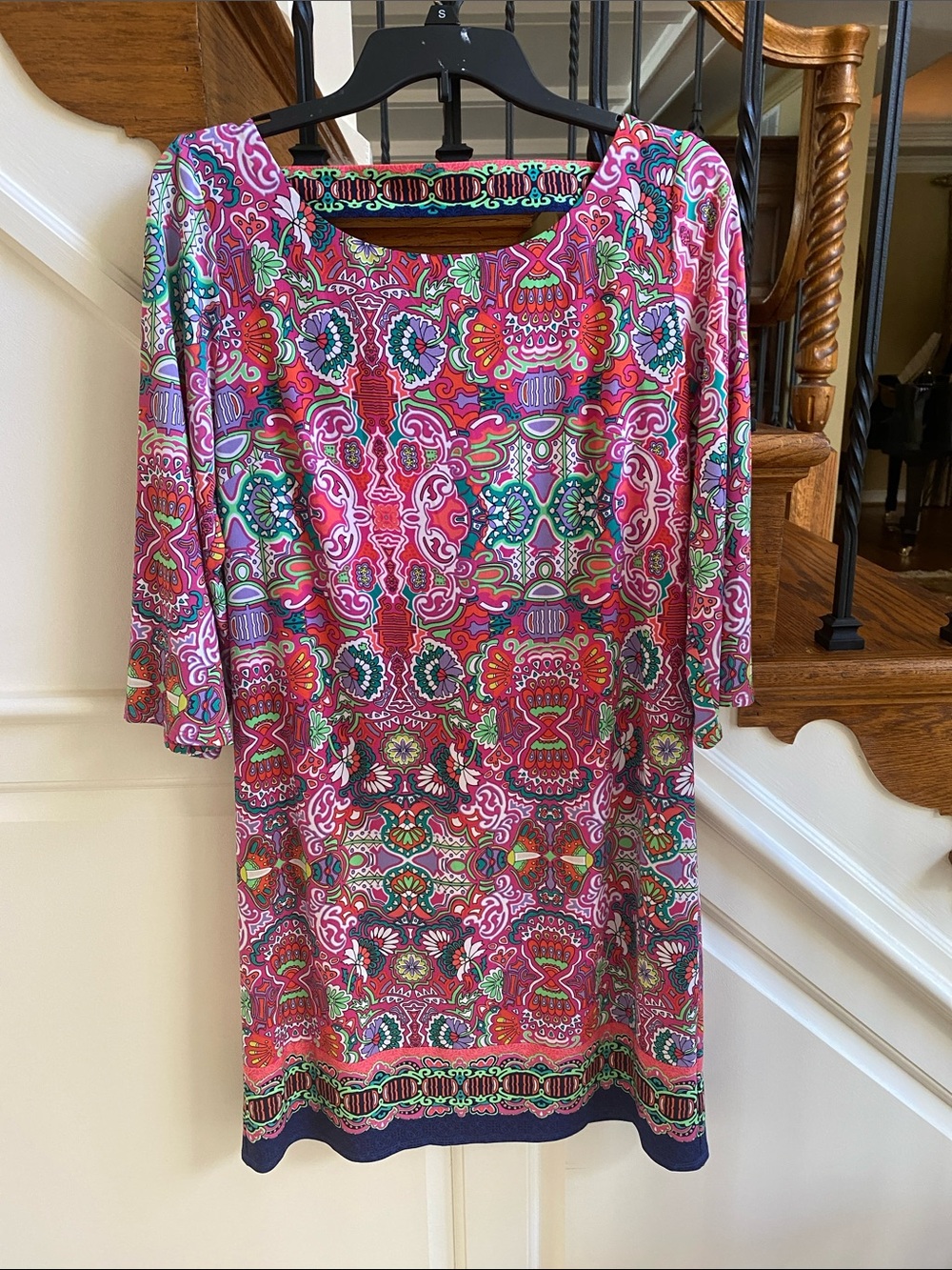 LAUNDRY BY SHELLI SEGAL Dress Calypso Coral NWT